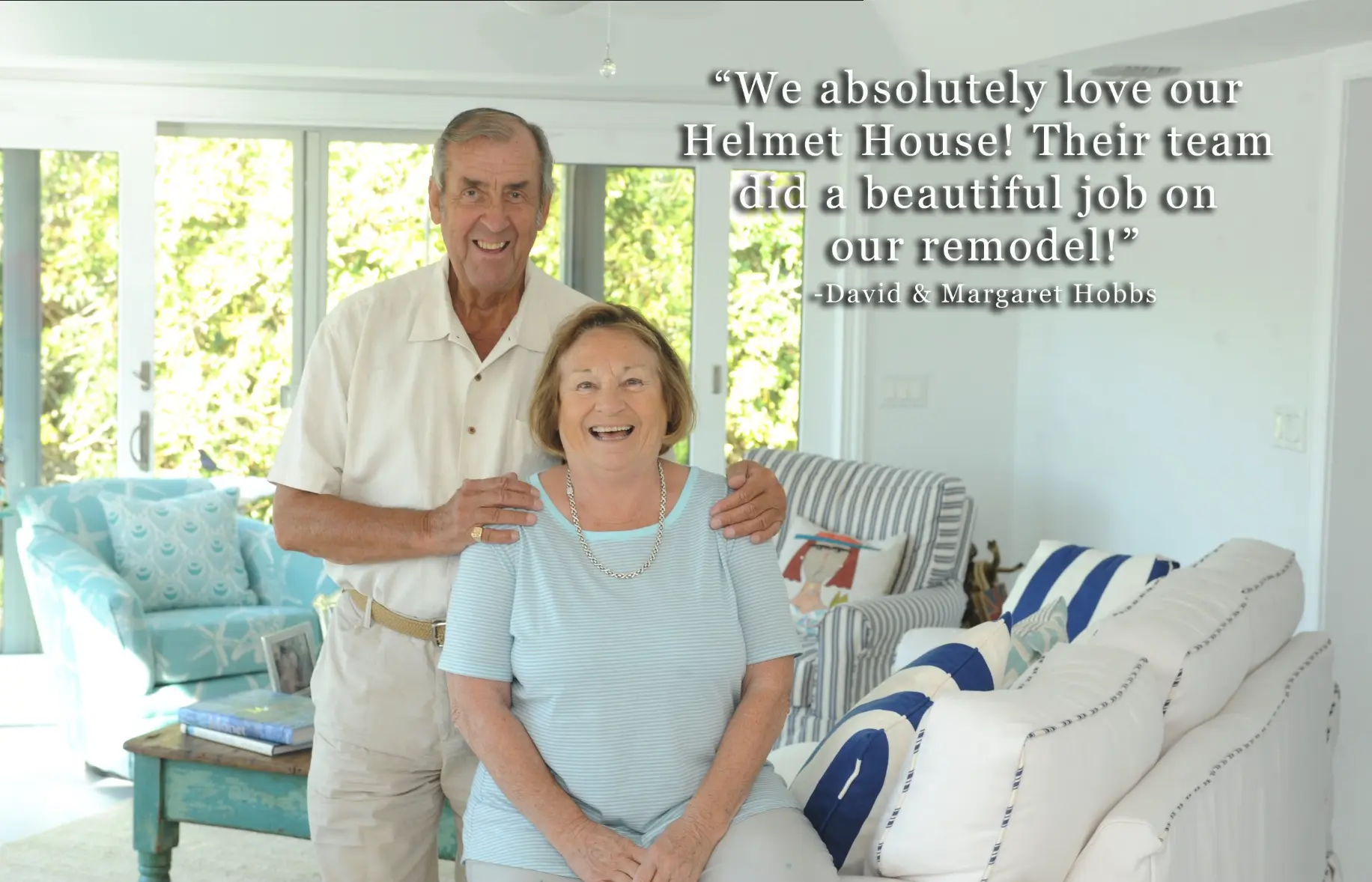 Vero Beach Custom Builder Testimonial David and Margaret Hobbs