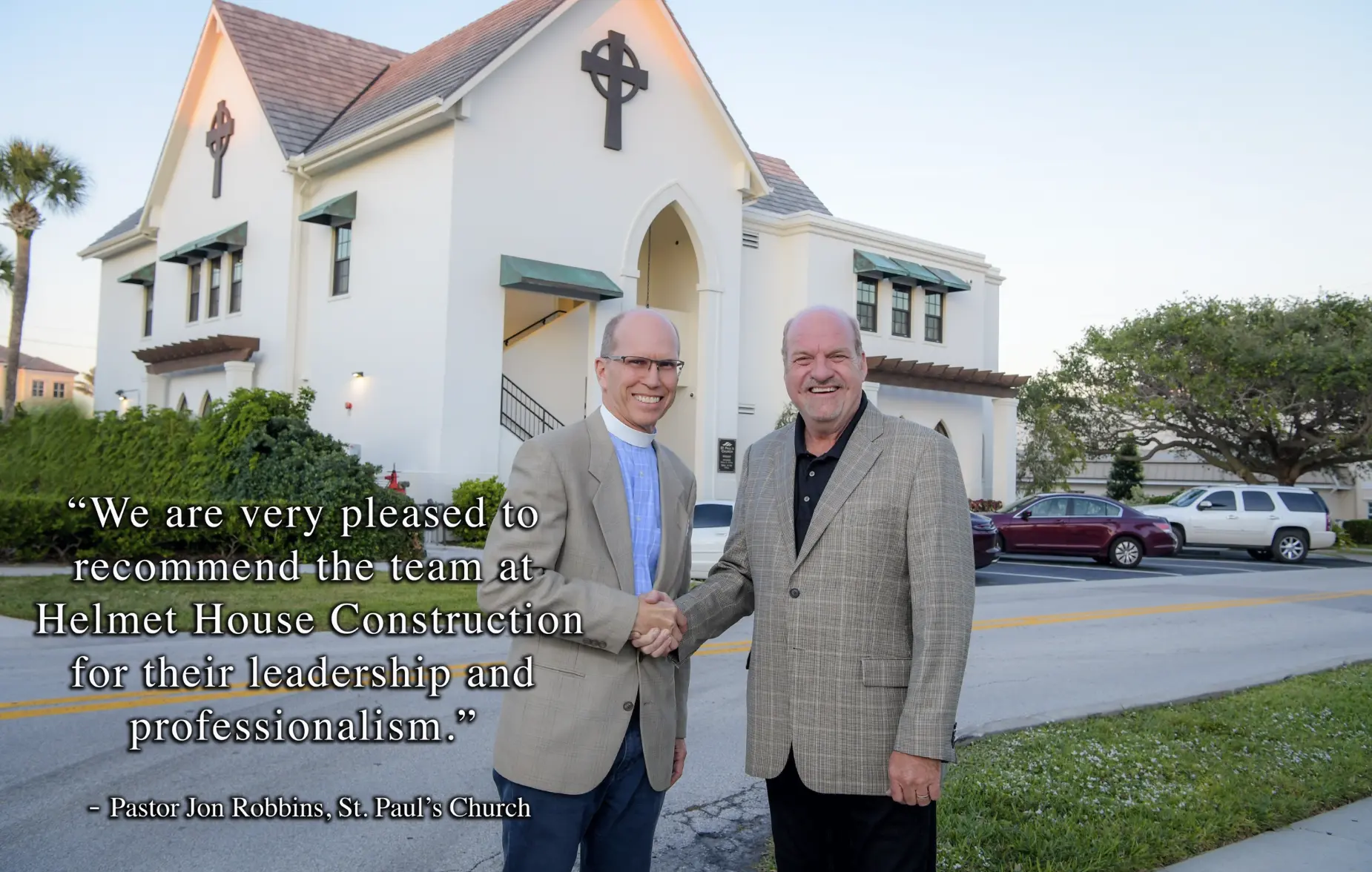 Testimonial Pastor Jon Robbins – St.Pauls Church